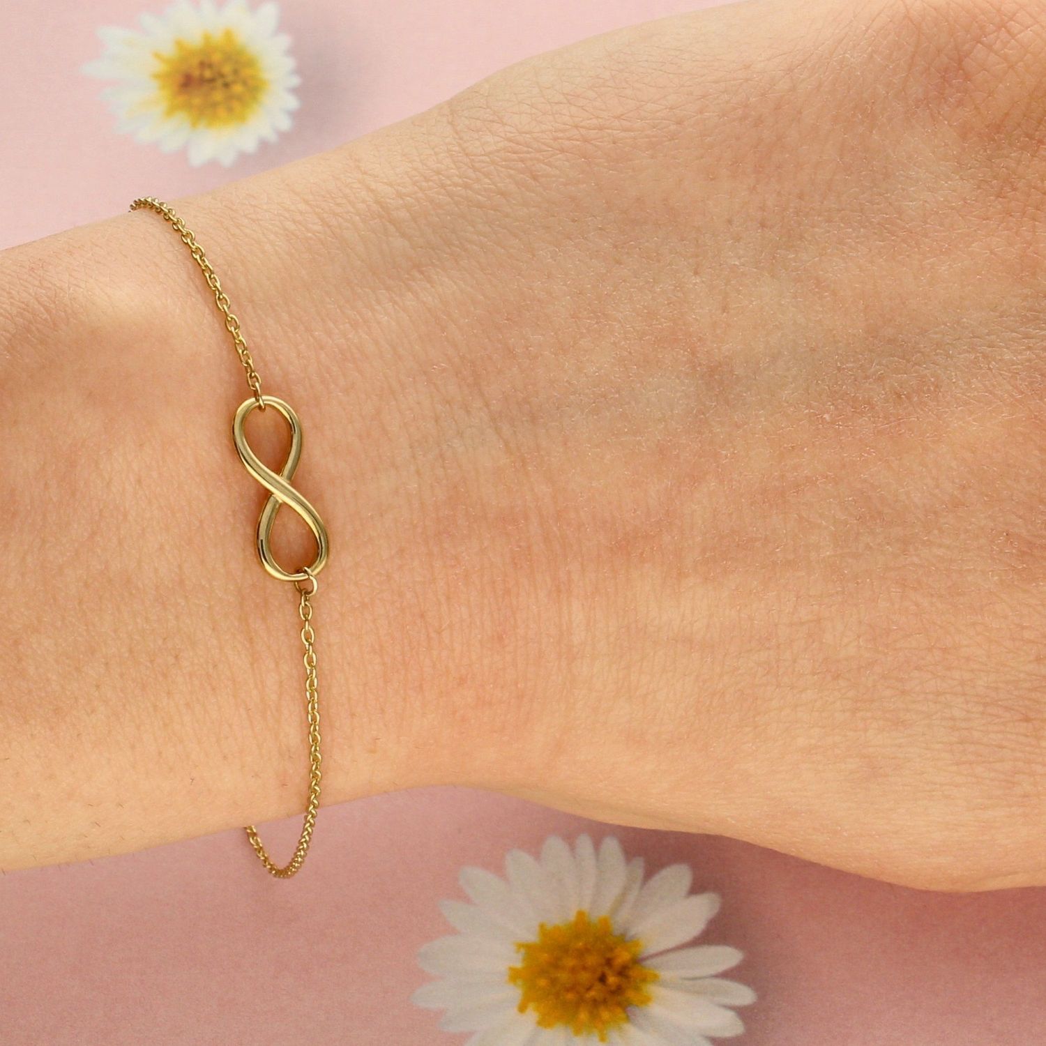 Bransoletka złota próby 333 nieskończoność BR 1963.jpg